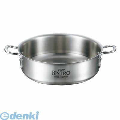 36 cm〜 - 4144400 EBM ビストロ 三層クラッド 外輪鍋 36cm 蓋無 4548170074811