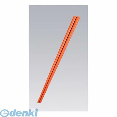 (LINEクーポン有)5582320 SPSカラー樹脂箸22.6cm 四角（100膳入）すべり止め付 明茶 4548170230606