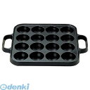 6046600 SE たこ焼器 角型 16穴 CA−30L 鉄イモノ 4906994030275