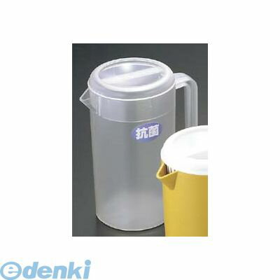 6319900 EBM ウォーターピッチャー 抗菌剤入 クリア 4548170048706