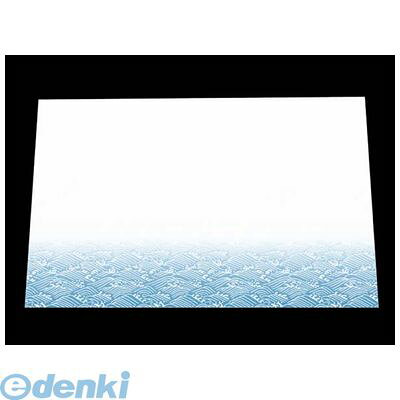 6451200 尺三 懐石マット 華かすみ(100枚入)SAK−07 青海波 4562160018951