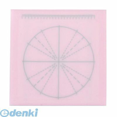 7346260 調理用目盛り入りまな板 正方形 M ピンク 4548170257245