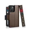 TWS-PH-000094 「直送」 フォーカルポイント BookBook for iPhone 15-Brown 