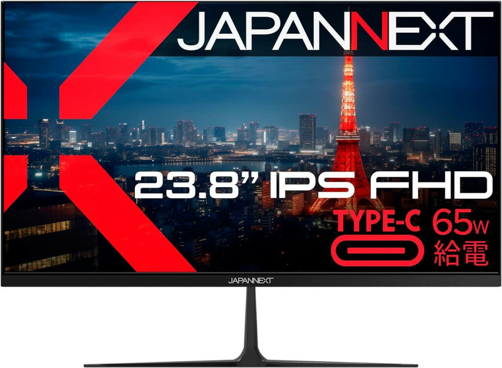 JN-I2382FHD-C65W ľסԲġ¾᡼ƱԲġ ѥͥ 23.8 磻ɱվǥץ쥤(1920x1080/IPS/HDMI/Type-C65W//ԡ//1ǯݾ) 1