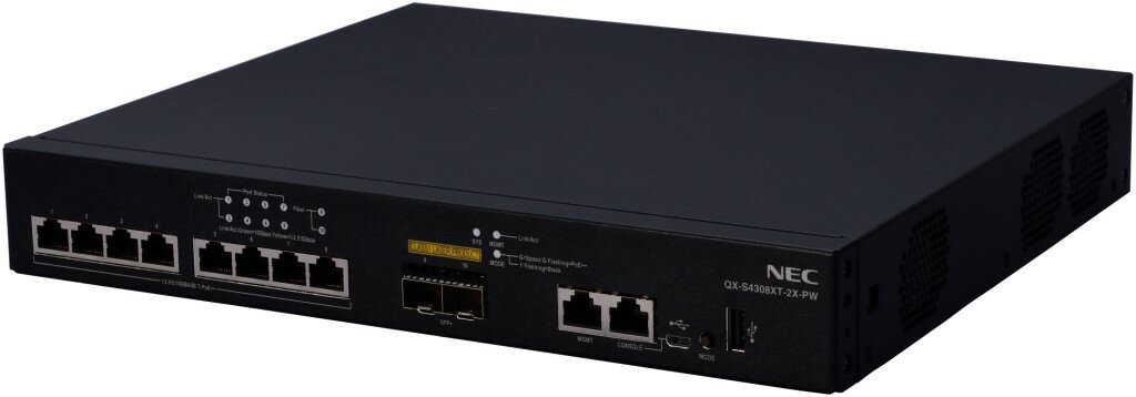 B02014-04303 「直送」【代引不可・他メーカー同梱不可】 NEC QX-S4308XT-2X-PW基本部(AC) 【1入】