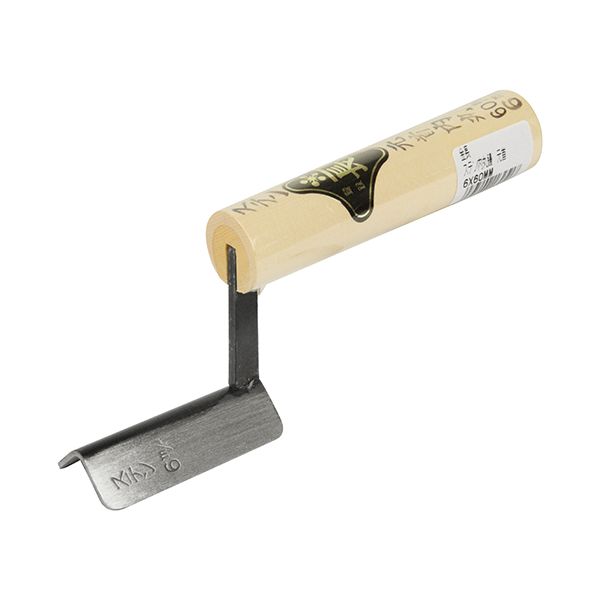 (LINEクーポン有)4977292162517 金長 ステン内丸鏝 元首 6X60mm ステン内丸鏝元首 藤原産業 ステン内丸コテ 左官用品 作業工具 大工道具 金長ステン内丸鏝