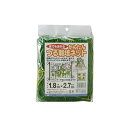 4989156008435 日本マタイ つる栽培ネット 1.8MX2.7M かんたんつる栽培ネット 四隅取付ロープ付 MATAI グリーン マルソル
