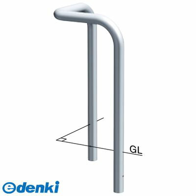 (LINEクーポン有)サンポール AA-7UR6-800 直送 代引不可・他メーカー同梱不可 コーナーアーチ 車止めAA7UR6800