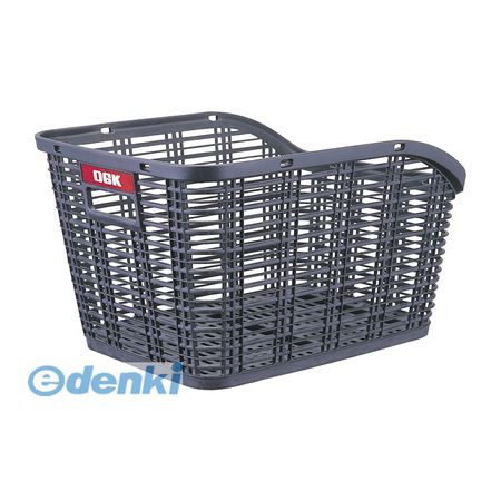 (LINEクーポン有)OGK技研 4511890056009 RB-005 固定式リア用バスケット グレー 固定式後ろバスケット オージーケー 自転車用 固定式リアバスケット うしろ用バスケット オージーケーカブト