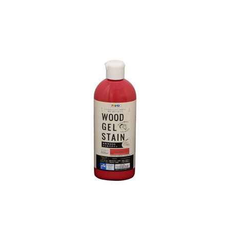 直送 代引不可・他メーカー同梱不可 アサヒペン AP9018144 AP 水性WOODジェルステイン300ML ストロベリーレッド 水性塗料