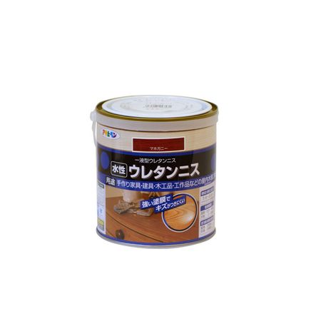 アサヒペン06-6930-5008【商品説明】■着色と美しいツヤだしが同時にでき、木目を生かした高光沢なツヤに仕上がります■塗膜は肉持ち感が良く、耐久性に優れて臭いが少なく、塗りやすい水性タイプです。■建築基準法（F☆☆☆☆）対応塗料です。■乾燥時間：夏期/30〜60分・冬期/2〜3時間■標準塗り面積（2回塗り）：5.4〜9.8平方メートル■商品サイズ（mm）：W115xD115xH120■重量：900g4970925447531