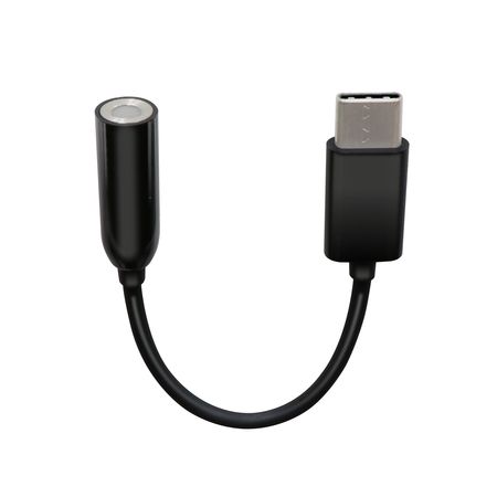 ELECOM エレコム EHP-C35BK Type−C−4極イヤホン端子変換ケーブル／ブラック EHPC35BK USB Type-C変換ケーブル Typec ホワイト