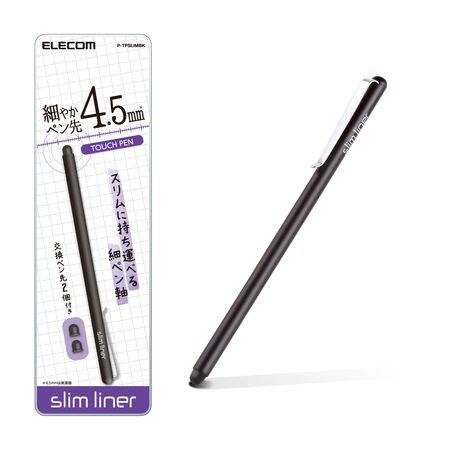 ELECOM エレコム P-TPSLIMBK スマートフォン用/スリムタッチペン/ブラック PTPSLIMBK スマートフォン用スリムタッチペン タブレット クリップ付き スマホ ELECOM エレコム P-TPSLIMBK スマートフォン用/スリムタッチペン/ブラック PTPSLIMBK スマートフォン用スリムタッチペン タブレット クリップ付き スマホ