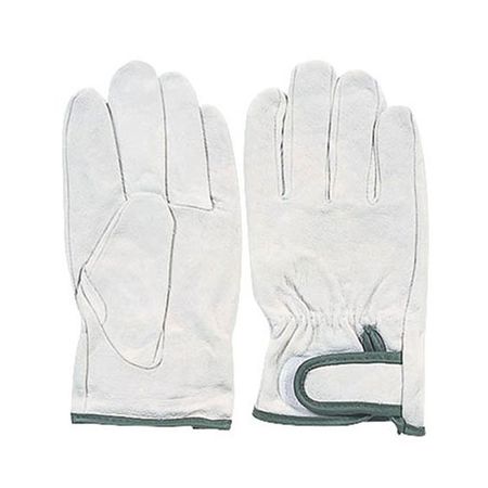 直送 代引不可・他メーカー同梱不可 おたふく手袋 4970687003167 豚革手首マジック止 L 豚革手首マジック止め OTAFUKU GLOVE【キャンセル不可】