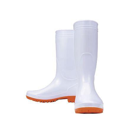 直送 代引不可・他メーカー同梱不可 おたふく手袋 4970687129423 白 26．0cm 衛生耐油長靴 WW-717 OTAF..