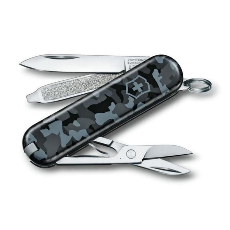 ビクトリノックス VICTORINOX 0.6223.942 クラシック ネイビーカモフラージュ マルチツール ナイフ VICTORINOX公式 ビクトリノックスナイフ サバイバルナイフ【キャンセル不可】