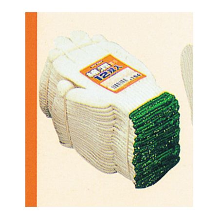 翌日出荷 直送 代引不可・他メーカー同梱不可 おたふく手袋 SP-154 綿混軍手 SP154 しわになりにくい ..