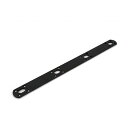 和気産業 4903757115026 BS−502 補助金具ステイ 黒 厚み4mmX幅25mmX長さ300mm WAKI 補強金物 取付用