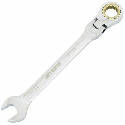 Rakuten - (LINEクーポン有)SUN UP 4969968227262 72ギヤコンビレンチSP 首振タイプ 17mm GWL−17F