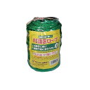 4560454971272 斎藤撚糸 PE園芸ロープ 太 50m巻 2.5mm グリーン