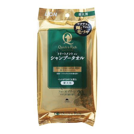 よく一緒に購入されている商品ライオン商事 4903351004474 クイ341円【商品説明】●サラサラの手ざわり、輝く毛づや。ふきとるだけで、極上の仕上がり。ミクロトリートメント成分が被毛の1本1本をコートし、指通りなめらか、サロンのよう...
