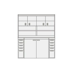 【個人宅配送不可】サカエ SAKAE PN-H83DW 直送 代引不可・他メーカー同梱不可 ピットイン PNH83DW