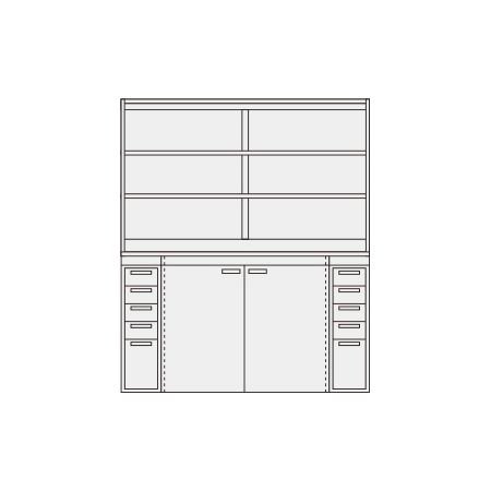 【個人宅配送不可】サカエ SAKAE PN-H83W 直送 代引不可・他メーカー同梱不可 ピットイン PNH83W