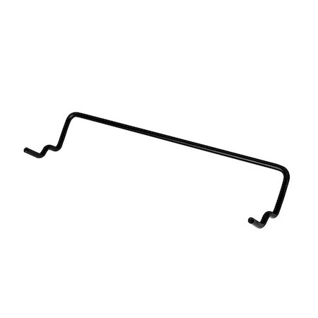 (LINEクーポン有)和気産業 ANB-806 穴あきボード用 黒ハンガー175mm ANB806