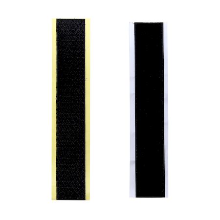 (LINEクーポン有)和気産業 BR029 強力面ファスナー バリバリテープ 激強力 幅25mmX長さ150mm 黒