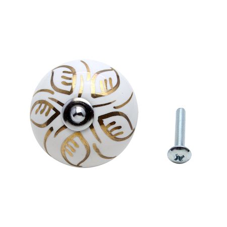 (LINEクーポン有)和気産業 IK-347 セラミックつまみ 幅40mmX奥行き27mm IK347