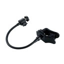 エレコム ELECOM UCAM-DSCLP30BK WEBカメラ スタンド アームクリップ GoPro用アダプタ付 高さ調整 角度調整 ブラック UCAMDSCLP30BK(2)