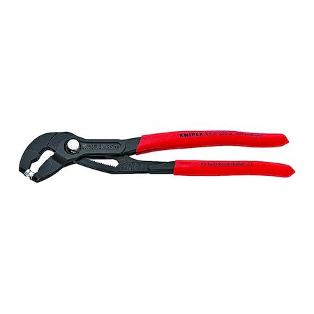 クニペックス KNIPEX 8551-250ASB スプリングホースクリッププライヤー 台紙付 8551250ASB