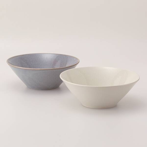 西海陶器 31241 美濃焼 彩々 サラダボウルペア