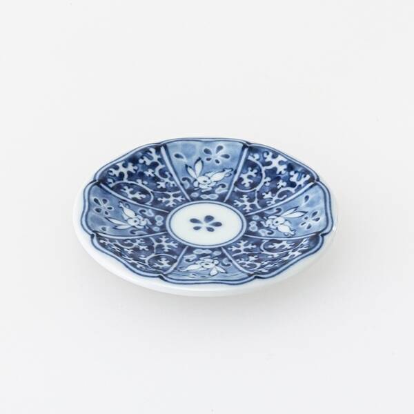 西海陶器 74180 【10個入】兎濃唐草 豆皿 10入