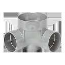 前澤化成工業 M-90L兼75-125 ビニマス 90度曲り 90L M90L兼75125【キャンセル不可】