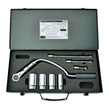 TOP RH-4LYS 弓形ラチェットハンドルセット RH4LYS トップ工業 TOP工業 配管用ラチェットレンチ 手作業工具 TRTOP