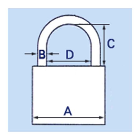 aiai 4529931311079 IB−014 同一キー 南京錠 ダブルロック 40mm 3入 南京錠同一キー WAKI 金物