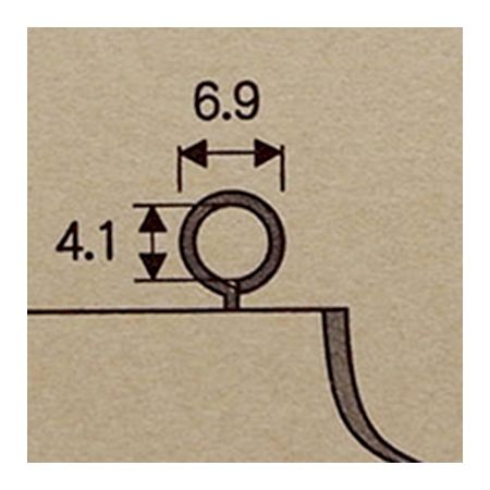 【11/25限定！抽選で最大100％ポイントバック】和気産業 4903757213173 AC019 ベビーヒートンM ブロンズ 10入