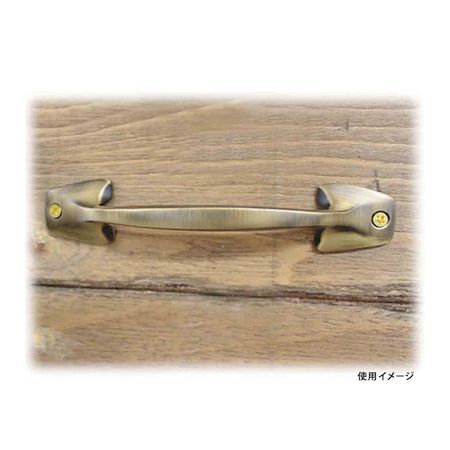 【商品説明】●アンティーク風の取っ手です。●家具引き出し、システムキッチンの模様替えに。●DIYに最適です！●※取付の際、電動ドリルなどを使用し強く締めすぎると、家具及び製品に割れが生じる恐れがあります。●適合扉厚(mm)：17〜●設置方法：表ネジ止めタイプ●ビスピッチ（mm）：140●幅(mm)：154●高さ(mm)：25●奥行(mm)：9●材質：真鍮●付属品：鉄皿タッピング真鍮メッキ3.0×18mm　4本類似商品はこちら和気産業 4903757289420 IK−2852円和気産業 4903757289413 IK−2863円和気産業 4903757285903 IK−2473円和気産業 4903757285910 IK−21,702円和気産業 4903757285866 IK−1253円和気産業 IK-354 カーブハンドルM 幅1426円和気産業 IK-352 ストレートハンドルM 426円和気産業 IK-355 カーブハンドルL 幅1473円和気産業 IK-353 ストレートハンドルL 485円和気産業 4903757285897 IK−1228円和気産業 4903757285880 IK−1214円和気産業 4903757285873 IK−1264円