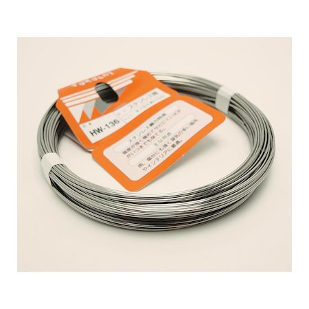 (LINEクーポン有)和気産業 4903757311367 HW−136 ステンレス線 ＃18X15m WAKI 針金...