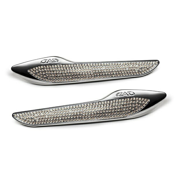 (LINEクーポン有)ギャルソン DAD SB220-01-02 クリスタル インナーハンドル 2個セット / オーロラ SB2200102