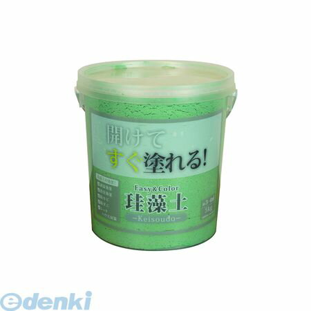ワンウィル 3793060007 Easy＆Color珪藻土 5kg グリーン