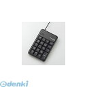 ELECOM エレコム TK-TCM012BK 2ポートUSB2.0HUB付USBテンキーボード TK-TCM012BK TKTCM012BK ブラック メンブレン Mサイズ テンキーパッド(2)