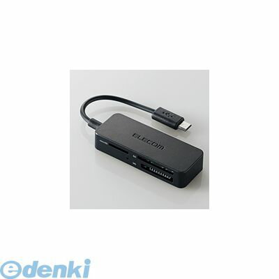 (LINEクーポン有)ELECOM エレコム MRS-MB05BK タブレット・スマホ専用メモリリーダライタ MRS-MB05BK MRSMB05BK ブラック microBケーブル カードリーダー