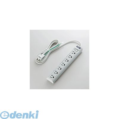 &nbsp; エレコム &nbsp; 0120-898-794 ●オフィスでの使用に最適。プロジェクタやモニタなどの3ピンプラグが使用されているOA機器をアダプタなしで接続できる3ピンプラグ対応タップです。［特徴］●雷サージから電子機器を守る、高性能雷サージ吸収素子を内蔵した、雷ガードタップです。 ●最大サージ電圧12500Vの高性能雷サージ吸収素子(バリスタ)を内蔵していますので、雷によるパソコンやAV機器などの電子機器への被害防止に有効です。※最大サージ電圧12500VはJEC210/212規格に基づく数値です。 ●プラグ仕様は2ピン式で、差込口は便利な7個口タイプです。 ●7個口のうち4個口は一括スイッチによるON/OFFができ、残り3個口は常時通電ですので、使用機器に合わせた差込口の使い分けが可能です。 ●差し込み口を回転させることによりプラグをロックすることができ、不意の抜け落ちを防止します。 ●通電しているかどうかがひと目で分かる、通電表示LEDランプが付いています。 ●裏面の強力マグネットでスチール面にしっかり固定できます。 ●ネジやフックで仮固定ができるように仮固定穴を設けています。 ●狭い場所でも配線しやすい180°スイングプラグを採用しています。 ●プラグの刃の根本に絶縁キャップが付いており、トラッキング現象による火災の防止に役立ちます。 ●電源コードには、一般社団法人日本配線システム工業会規格(JWDS0010)に適合した二重被ふくコードを採用していますので、断線や被ふく破れによる感電・火災の防止に有効です。 ●EUの「RoHS指令(電器・電子機器に対する特定有害物質の使用制限)」に準拠した環境にやさしい製品です。 ●環境に配慮し、ゴミを減らせて開梱作業もスムーズな簡易パッケージ仕様です。≪商品の概要≫●本体差込口形状：3ピン●本体差込口個数：7個口●プラグ仕様：2ピン・スイングプラグ●コード長：2.0m●定格：15A・125V・1500W●スイッチ：○●連動機能：○●雷ガード：○●絶縁キャップ付きプラグ：○●通電表示ランプ：○●二重被ふく：○●スイングプラグ：○●マグネット：○●カラー：グレー●材質：本体:ABS●外形寸法：幅295.0mm×奥行50.0mm×高さ31.0mm●質量：550g●使用可能地域：本製品は日本国内の電源を想定して設計されていますので、日本国外ではご使用いただけません。●環境配慮事項：EU RoHS指令準拠4953103685611類似商品はこちらELECOM エレコム T-T05-3750L5,940円ELECOM エレコム T-WRM3230LG4,294円ELECOM エレコム T-WRM3250LG4,626円ELECOM エレコム T-WRM3210LG3,568円ELECOM エレコム T-WRM3410LG3,562円ELECOM エレコム T-WRMK3450L7,406円ELECOM エレコム T-WRMK3430L6,688円ELECOM エレコム T-WRMT3450L10,824円ELECOM エレコム T-WRMK3230L7,036円ELECOM エレコム T-T01-3650W4,684円ELECOM エレコム T-T01-3450W4,414円ELECOM エレコム T-T02-3450W4,887円