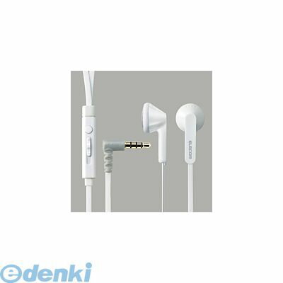 ELECOM エレコム EHP-IS3510MWH スマートフォン用ステレオヘッドホンマイク EHP-IS3510MWH EHPIS3510MWH ホワイト インナーイヤー