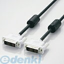 ELECOM エレコム CAC-DVSL10BK DVIシングルリンクケーブル デジタル 1．0m CACDVSL10BK DVI-D24pinオス-DVI-D24pinオス 1m ブラック