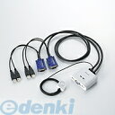ELECOM エレコム KVM-KUSN USB D−sub 2台切替 USBパソコン切替器 KVMKUSN USBパソコン切替器KVM-KUSN ...
