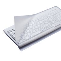 ELECOM エレコム PKU-FREE1 キーボードカバー PKUFREE1 デスクトップ用 ぴたッとシートSUPER キーボード防塵カバー フリーカット キーボードカバーデスクトップタイプ