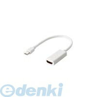 ELECOM エレコム AD-MDPHDMIWH Mini DisplayPort-HDMI変換アダプタ ADMDPHDMIWH ホワイト forAPPLE Mac